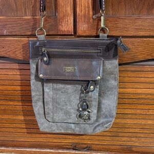 Brown Crossbody Bag CHALA